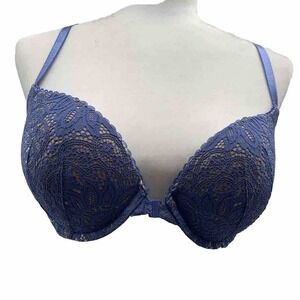 Victoria's Secret Bra Very Sexy Push-up Bra Lace Size 34DD New With Tags Purple
